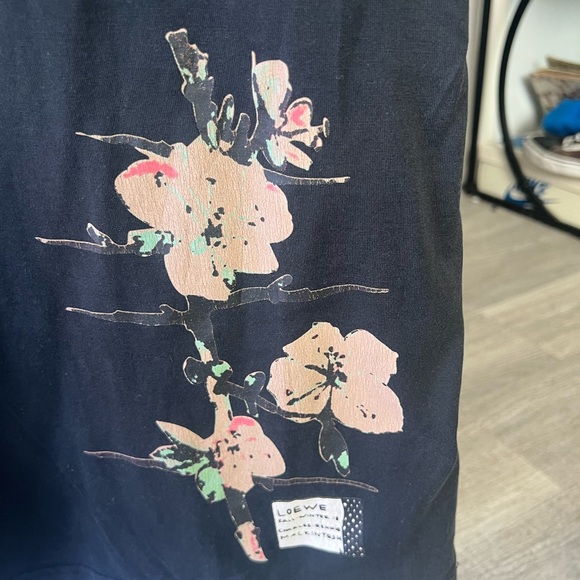 Loewe Artistic Black Graphic Tee - Picture 2 of 8